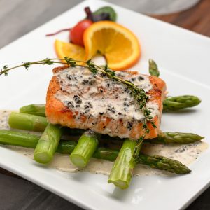 Salmon and Asparagus
